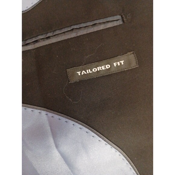 Alberto Cardinali Blazer Jacket Size 50L Black - Picture 8 of 10